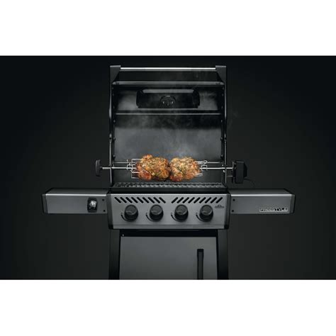 extra metal bracket for napoleon rotisserie|napoleon rotisserie grill.